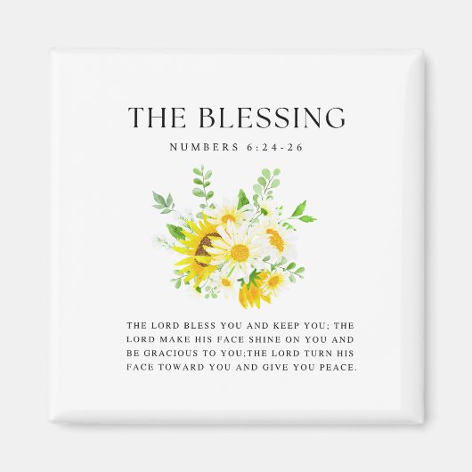 Numbers 6:24-26 The Lord bless you and keep you Magneet (Voorkant)