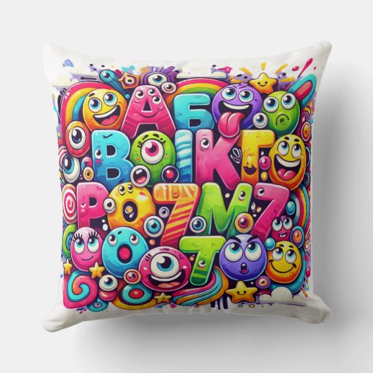 Numbers & Mathematics Training – Fun Learning Math Kussen (Achterkant)