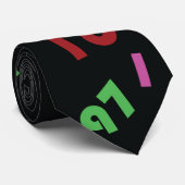 Numberwang NeckTie Stropdas (Opgerold)