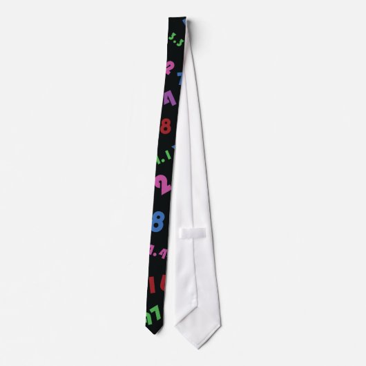 Numberwang NeckTie Stropdas (Achterkant)