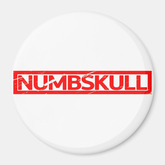 Numbskull Stamp Magneet (Voorkant)