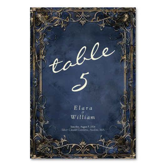 Numenorean koninklijk huwelijk kaart (Voorkant)