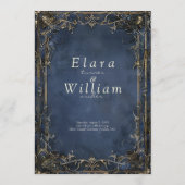 Numenorean koninklijk huwelijk menu (Achterkant)