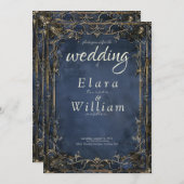 Numenorean koninklijke bruiloft uitnodiging (Voorkant / Achterkant)