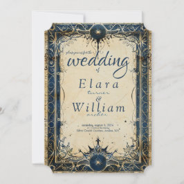 Numenorean koninklijke bruiloft uitnodiging