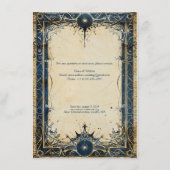 Numenorean Royal Wedding Enclosure Kaart (Achterkant)