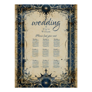 Numenorean Royal Wedding-zitgrafiek Perfect Poster