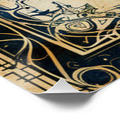 Numenorean Royal Wedding-zitgrafiek Perfect Poster (Hoek)