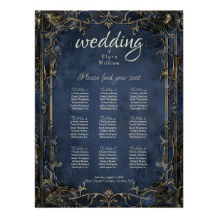 Numenorean Royal Wedding-zitgrafiek Perfect Poster