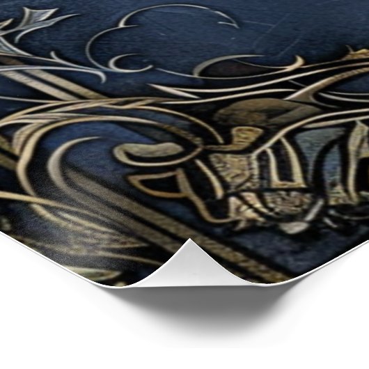 Numenorean Royal Wedding-zitgrafiek Perfect Poster (Hoek)