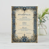 Numenoriaanse Koninklijke Bruiloft Menu (Staand voorkant)