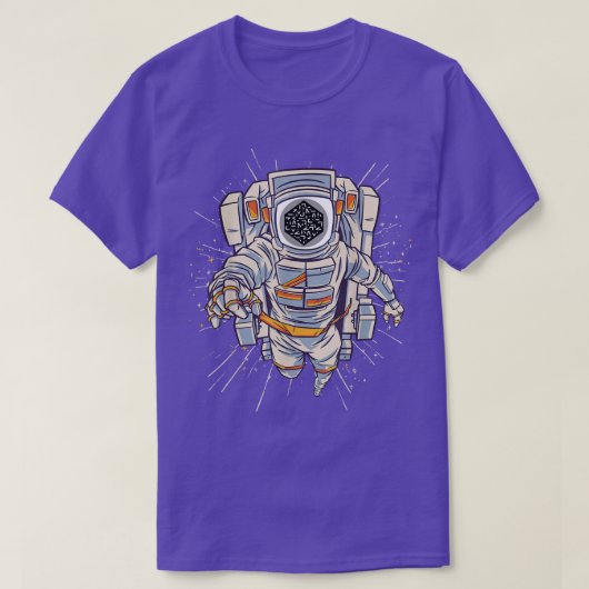 Numeraire Crypto T-shirt, Astronaut de Numeraïre a T-shirt (Design voorkant)