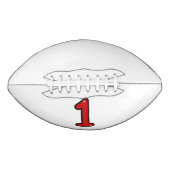 Numeral 1, one, 1 year, number 1, number one american football (Voorkant)