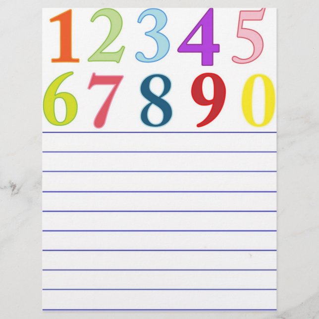 Numerals Letterhead (Voorkant)