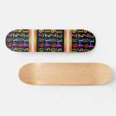 Numerals Skateboard (Horizontaal)