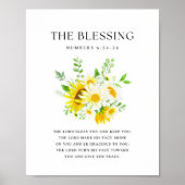 Numeri 6:24-26 De Here zegene u en behoede u Poster (Voorkant)