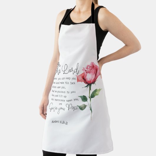 Numeri 6:24-26 De Here zegene u Roos Schort (Insitu)