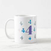 Numeriek 4 Mok (Links)