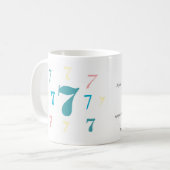 Numeriek 7 Mok (Voorkant links)