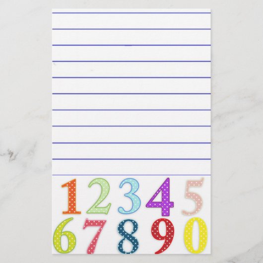 Numeriek Briefpapier (Voorkant)