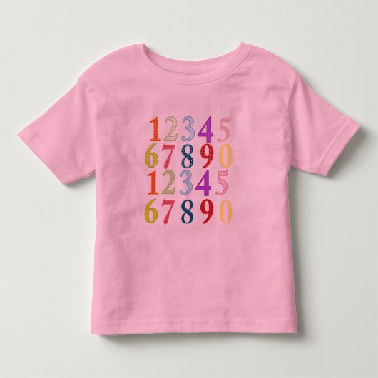 Numeriek Kinder Shirts (Voorkant)