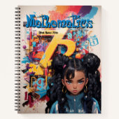 Numerieke Harmonie: Wiskunde Notitieboek (Voorkant)