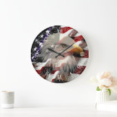 Numerieke klok van de Amerikaanse adelaar (Huis)