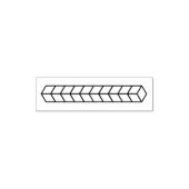 Numerieke ontleding in Base 10 Zelfinktende Stempel (Design)