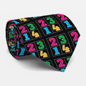 Numerieke serie 1234 stropdas (Opgerold)