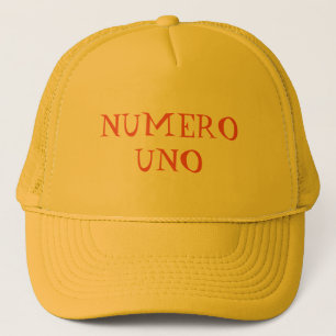 "NUMERO UNO" TRUCKER HOED PET