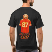 Numerologie Het Telt Op: 100 Procent T-shirt (Achterkant)