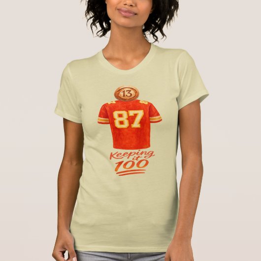 Numerologie Het Telt Op: 100 Procent T-shirt (Voorkant)