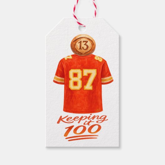 Numerologie Het Telt Op: Het 100 Houdend Cadeaulabel (Voorkant)
