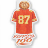 Numerology It Adds Up: Keeping It 100 Sticker (Voorkant)
