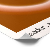 Numerology Life Path 1 - Duidelijke bestemming Poster (Hoek)