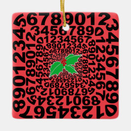 Numerophile Design Ornament
