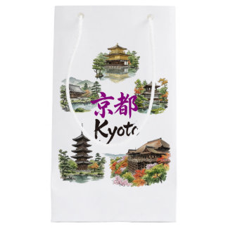 Numerous tourist attractions in Kyoto, Japan Klein Cadeauzakje