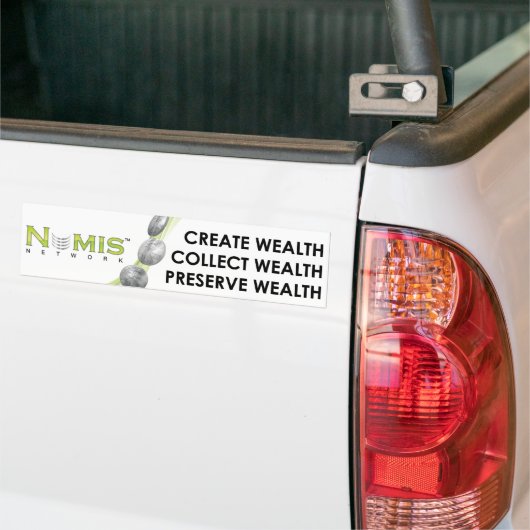 Numis Network verzamel bumpersticker (Op Truck)
