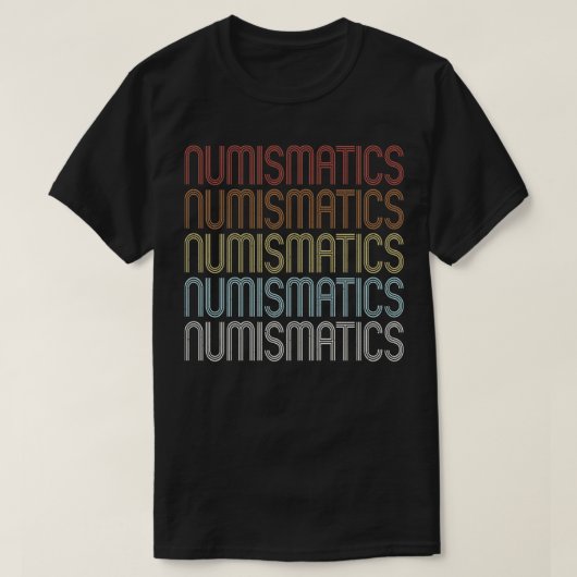 Numismatica Muntverzameling T-shirt (Design voorkant)