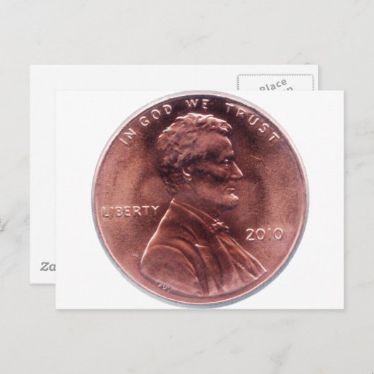 Numismatische Cadeaus Briefkaart (Voorkant / Achterkant)