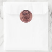 Numismatische Cadeaus Ronde Sticker (Tas)