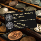 Numismatist Munthandel  Visitekaartje