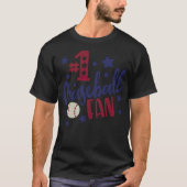 Nummer1 honkbal honkbal gezegden c t-shirt (Voorkant)