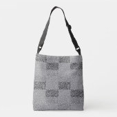 Nummer 01 w LGrey Crossbody Tas (Achterkant)