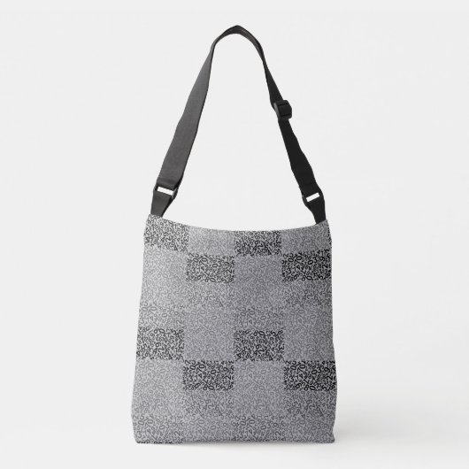 Nummer 01 w LGrey Crossbody Tas (Voorkant)