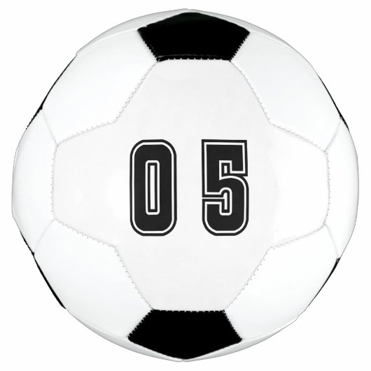 nummer 05 voetbal (Voorkant)