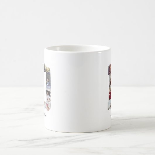 Nummer 10 Fotocollage Koffiemok (Center)