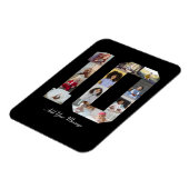 Nummer 10 Fotocollage Magneet (Linkerzijde)