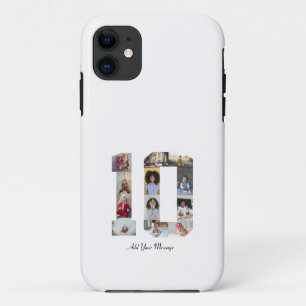 Nummer 10 Fotocollage Poster Case-Mate iPhone Case