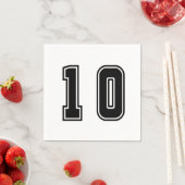 Nummer 10 servet (Insitu)